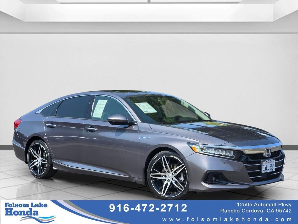 used 2021 Honda Accord Hybrid car, priced at $26,987