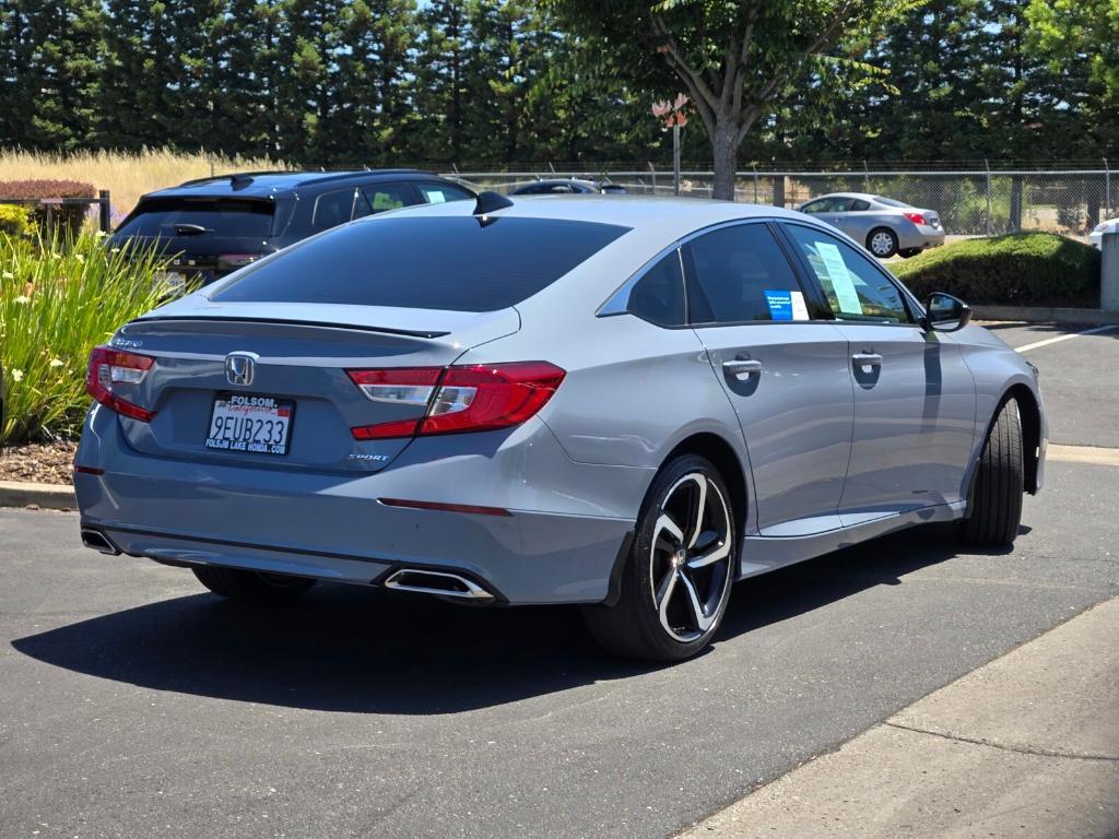 used 2022 Honda Accord car, priced at $27,605
