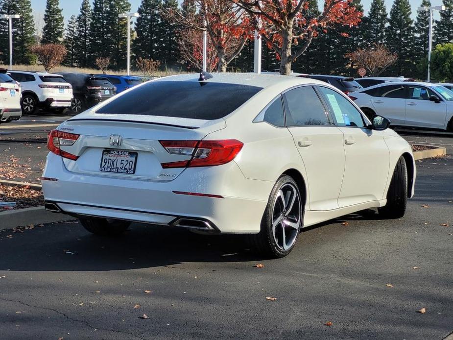 used 2022 Honda Accord car, priced at $25,501