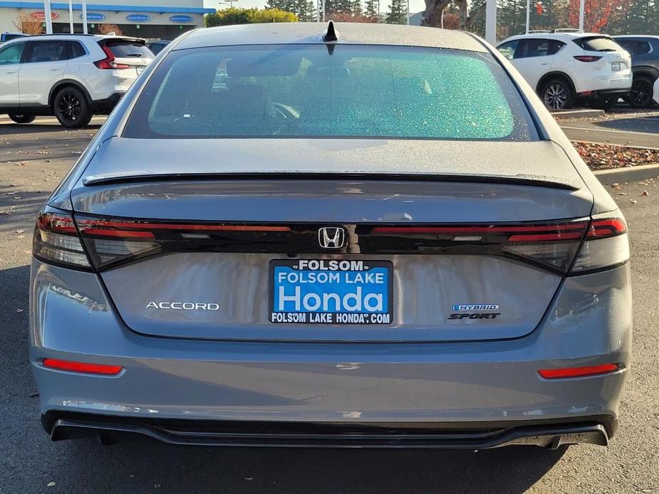 new 2025 Honda Accord Hybrid car, priced at $38,220