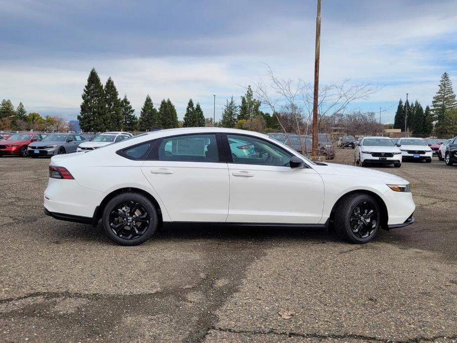 new 2025 Honda Accord car, priced at $33,405