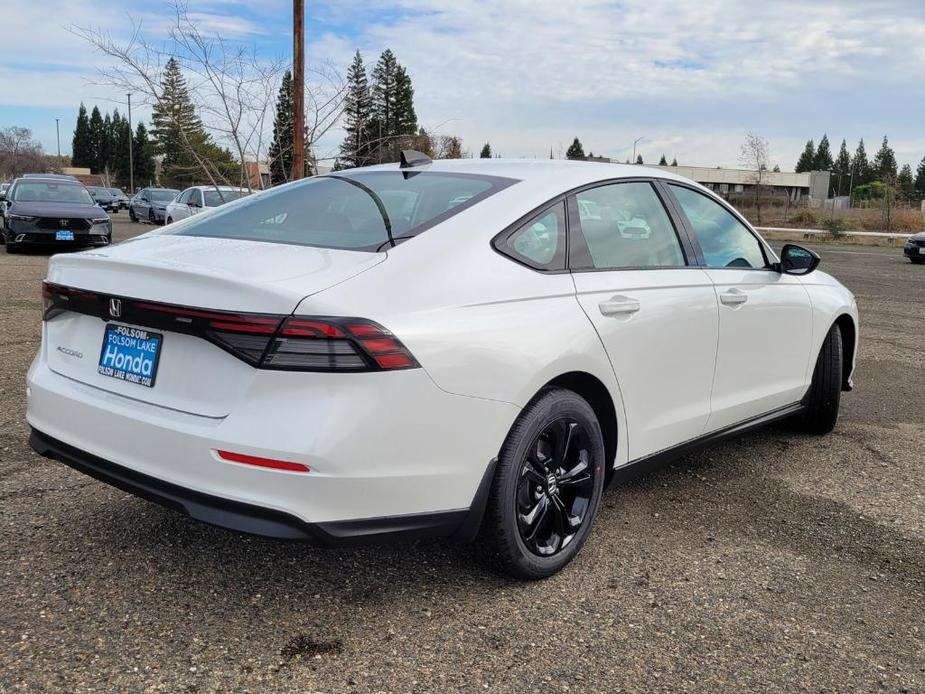 new 2025 Honda Accord car, priced at $33,405