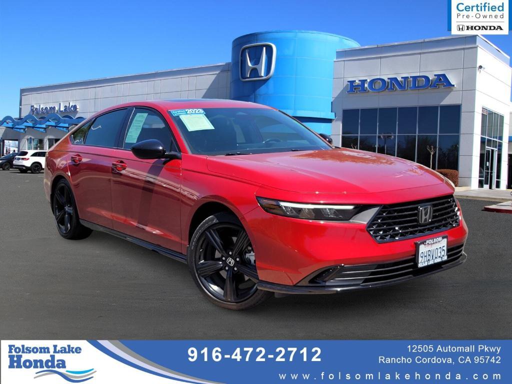 used 2023 Honda Accord Hybrid car, priced at $31,764