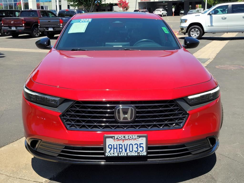 used 2023 Honda Accord Hybrid car, priced at $31,556