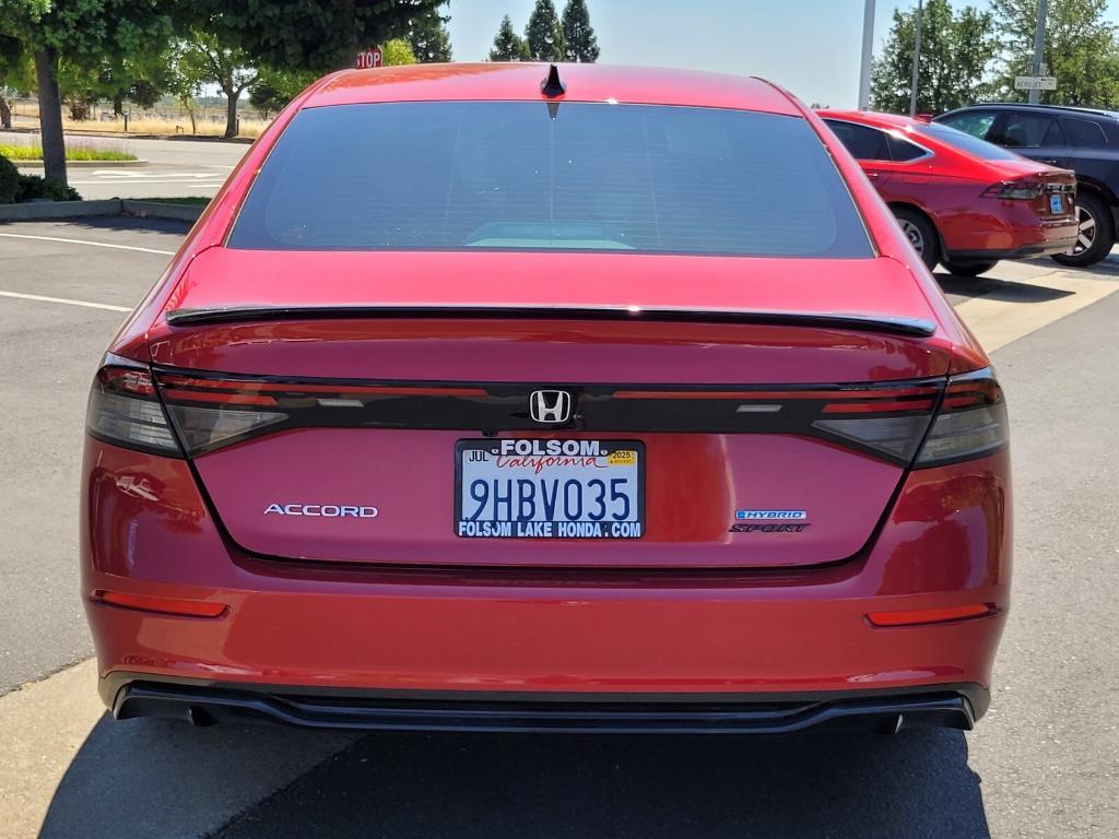 used 2023 Honda Accord Hybrid car, priced at $31,556