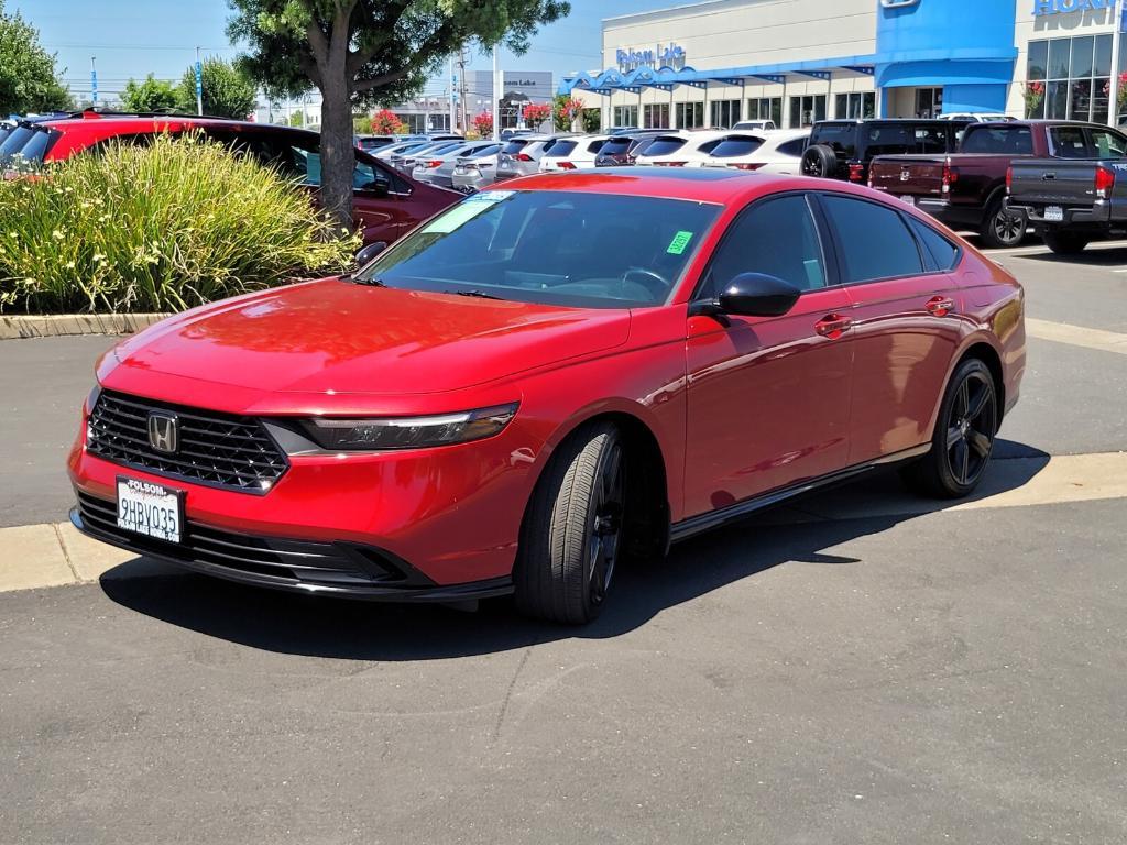 used 2023 Honda Accord Hybrid car, priced at $31,556