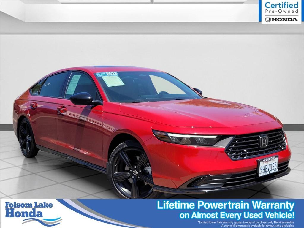 used 2023 Honda Accord Hybrid car, priced at $29,778