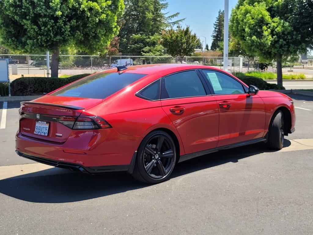 used 2023 Honda Accord Hybrid car, priced at $31,556