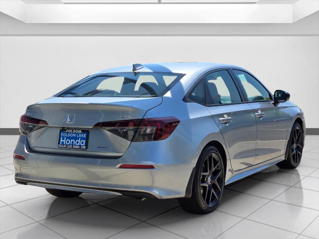 used 2025 Honda Civic Hybrid car, priced at $29,512