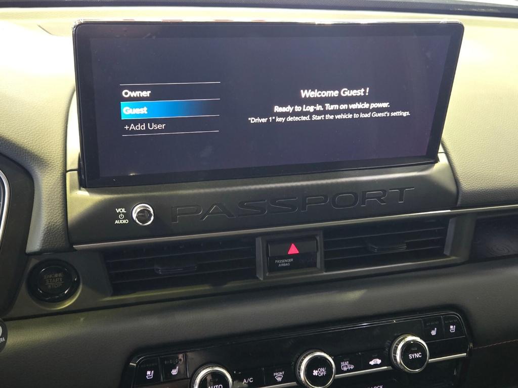 new 2026 Honda Passport car, priced at $59,550