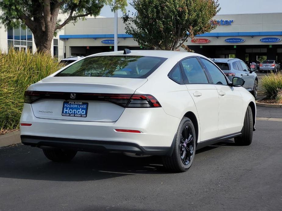 new 2025 Honda Accord car, priced at $33,405