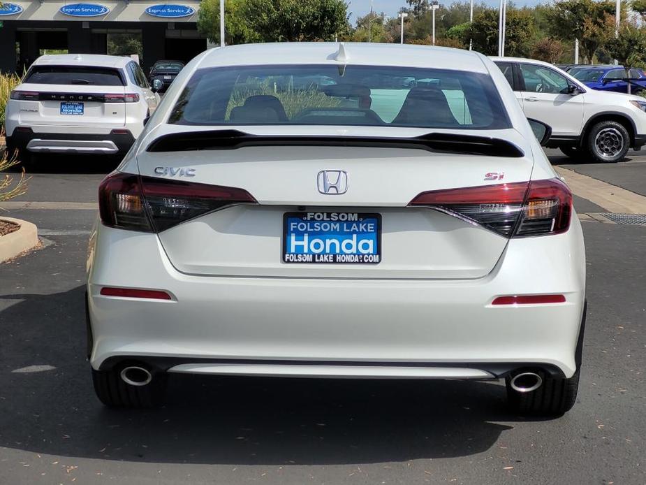 new 2025 Honda Civic Si car, priced at $32,795