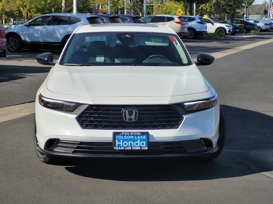 new 2025 Honda Accord car, priced at $33,405