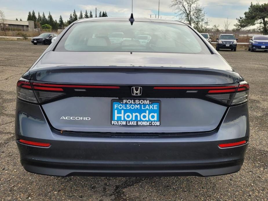 new 2025 Honda Accord car, priced at $31,085