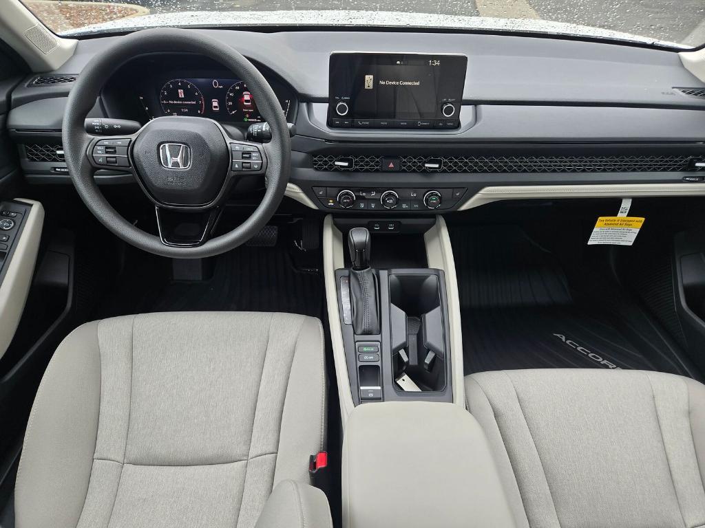 new 2025 Honda Accord car, priced at $33,905