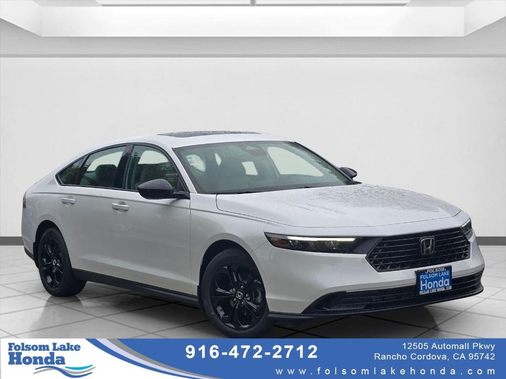new 2025 Honda Accord car, priced at $33,905