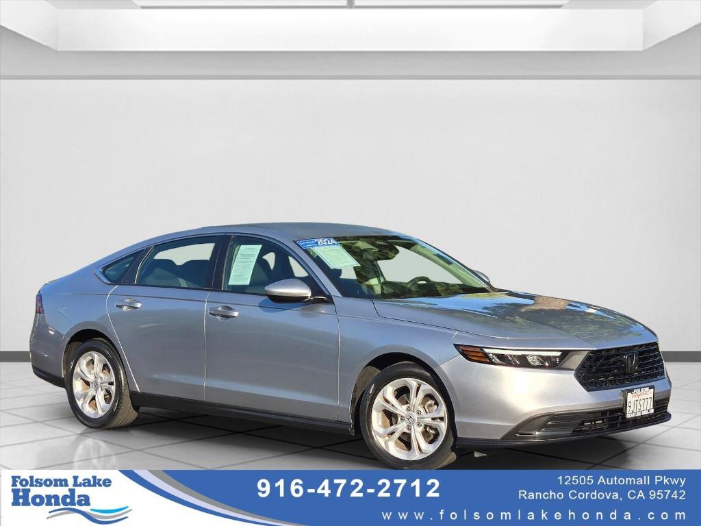 used 2024 Honda Accord car, priced at $25,902