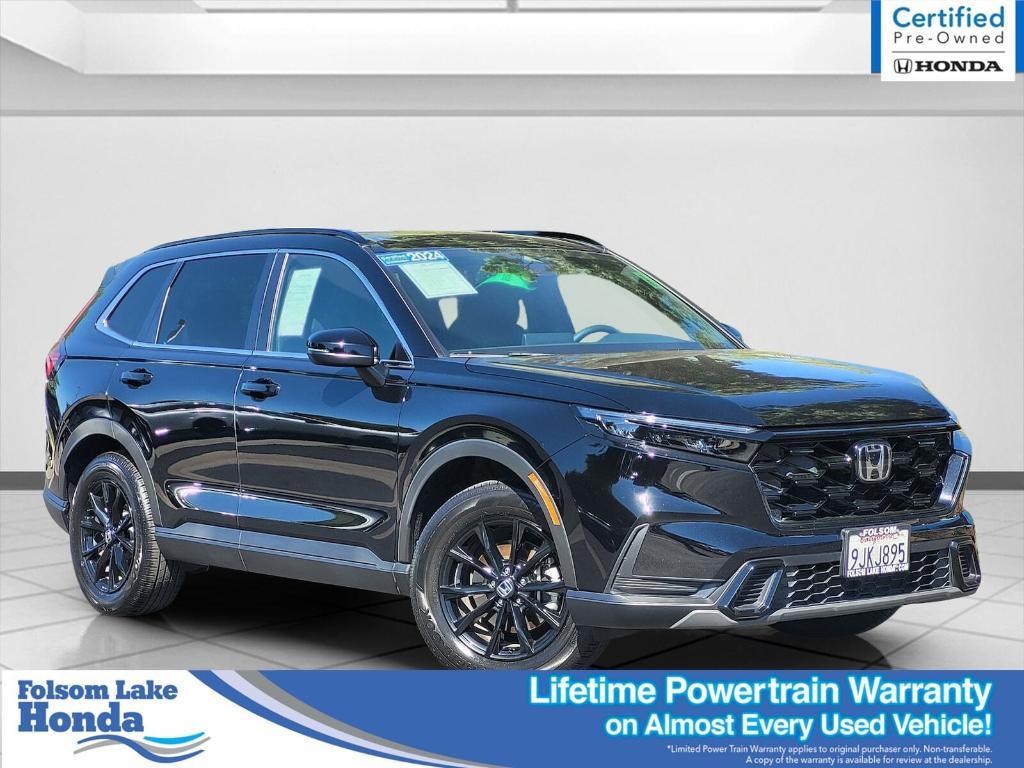 used 2024 Honda CR-V Hybrid car, priced at $30,758