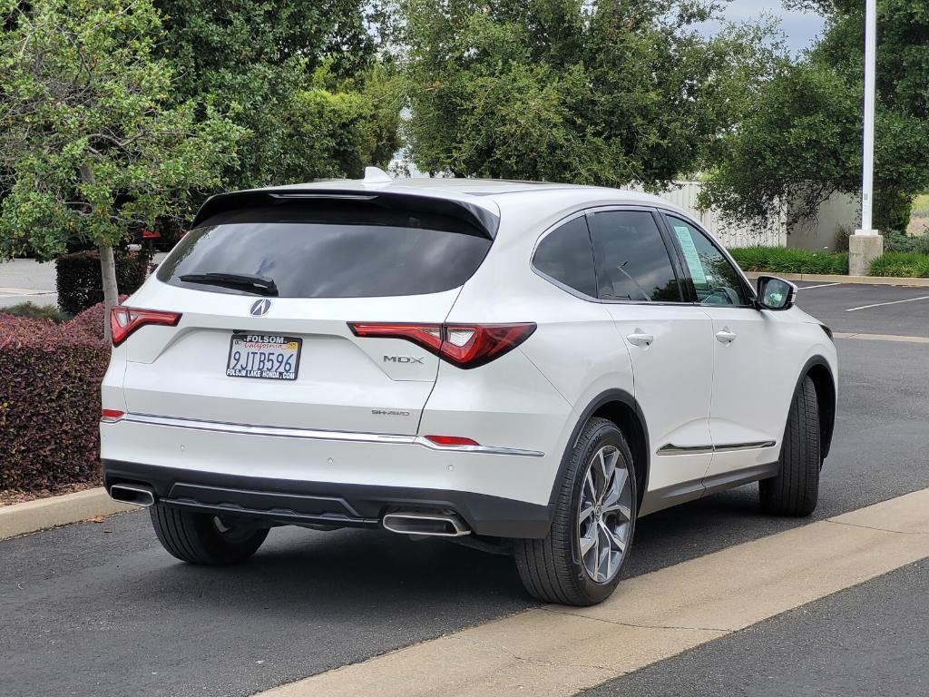 used 2024 Acura MDX car, priced at $48,499