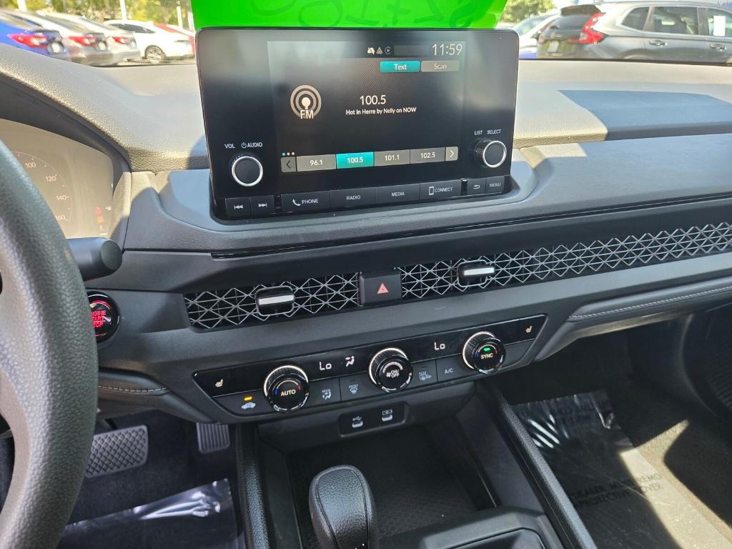 used 2023 Honda Accord car, priced at $27,180