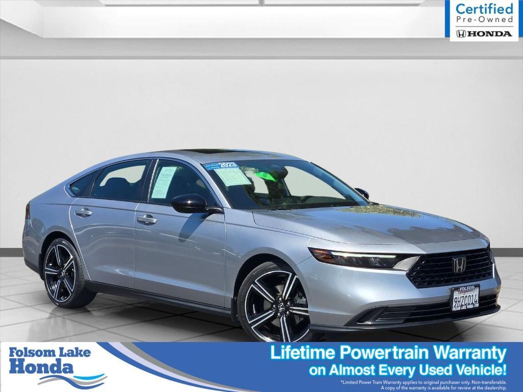 used 2023 Honda Accord Hybrid car, priced at $29,549