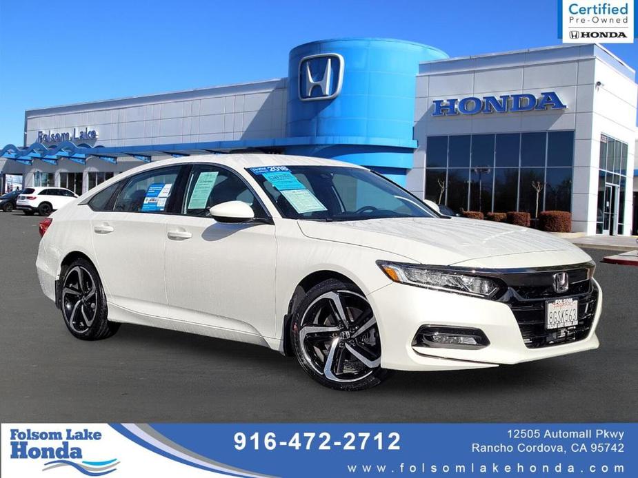 used 2018 Honda Accord car, priced at $22,110