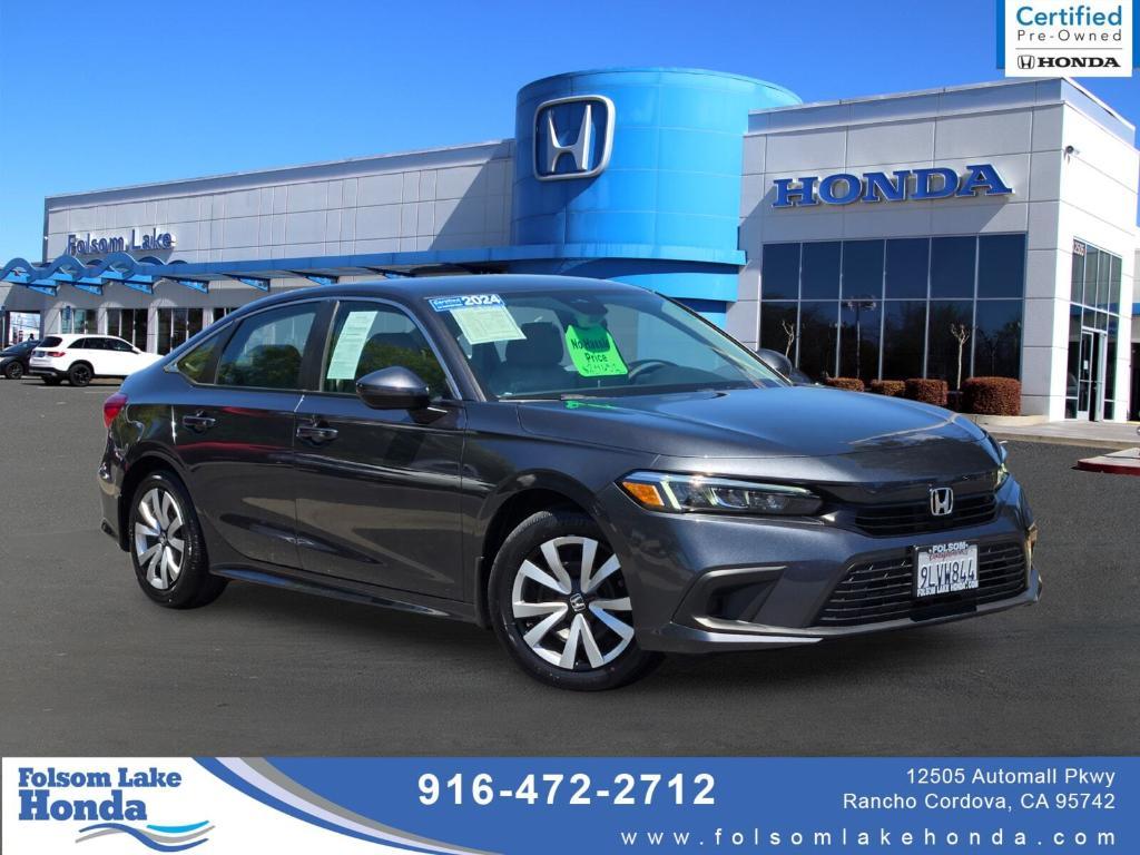 used 2024 Honda Civic car, priced at $24,631