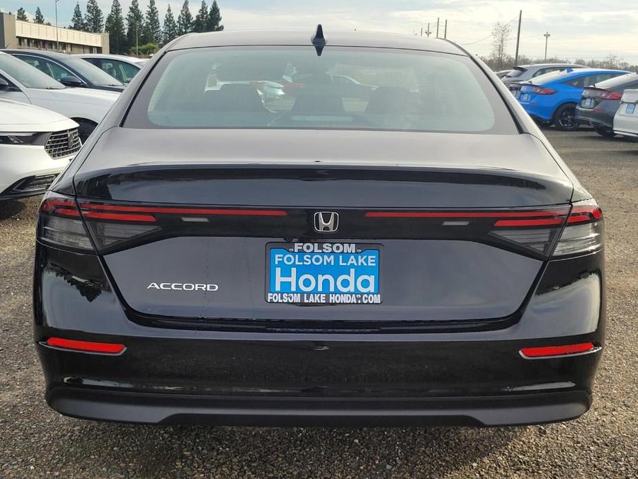 new 2025 Honda Accord car, priced at $30,685