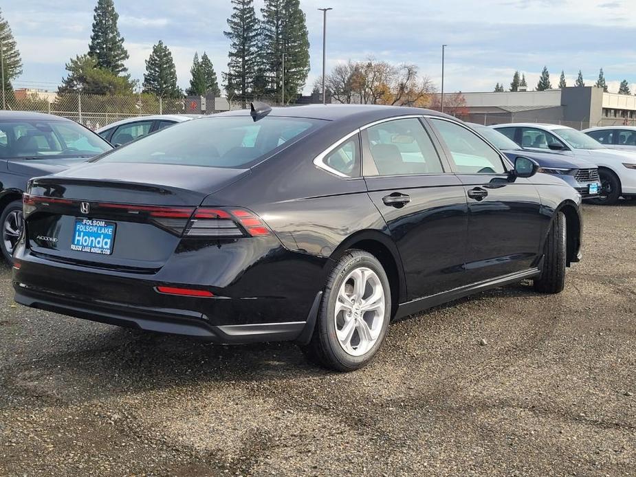 new 2025 Honda Accord car, priced at $30,685