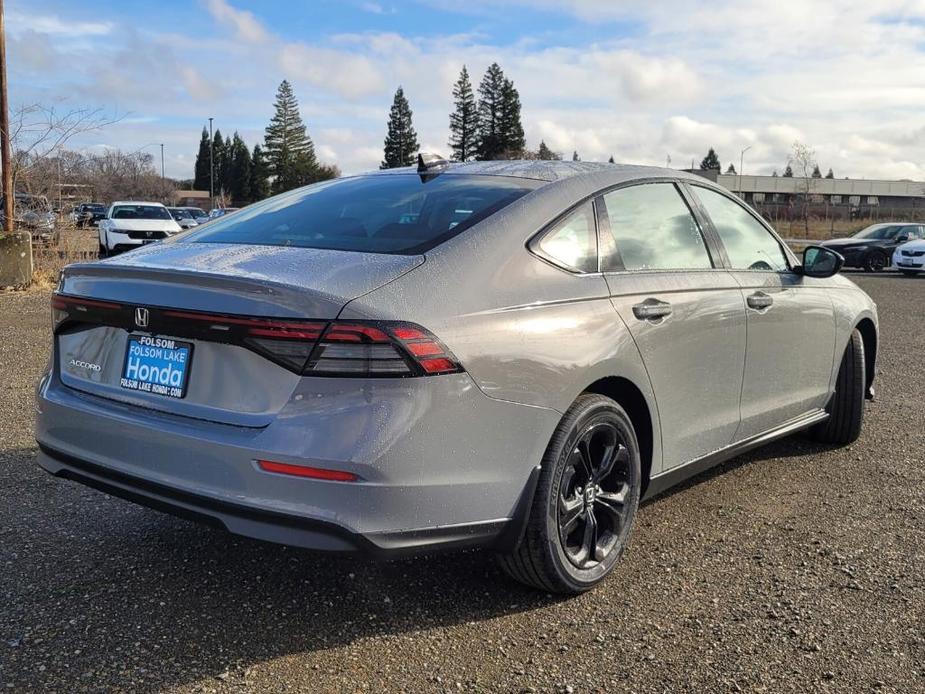 new 2025 Honda Accord car, priced at $33,405