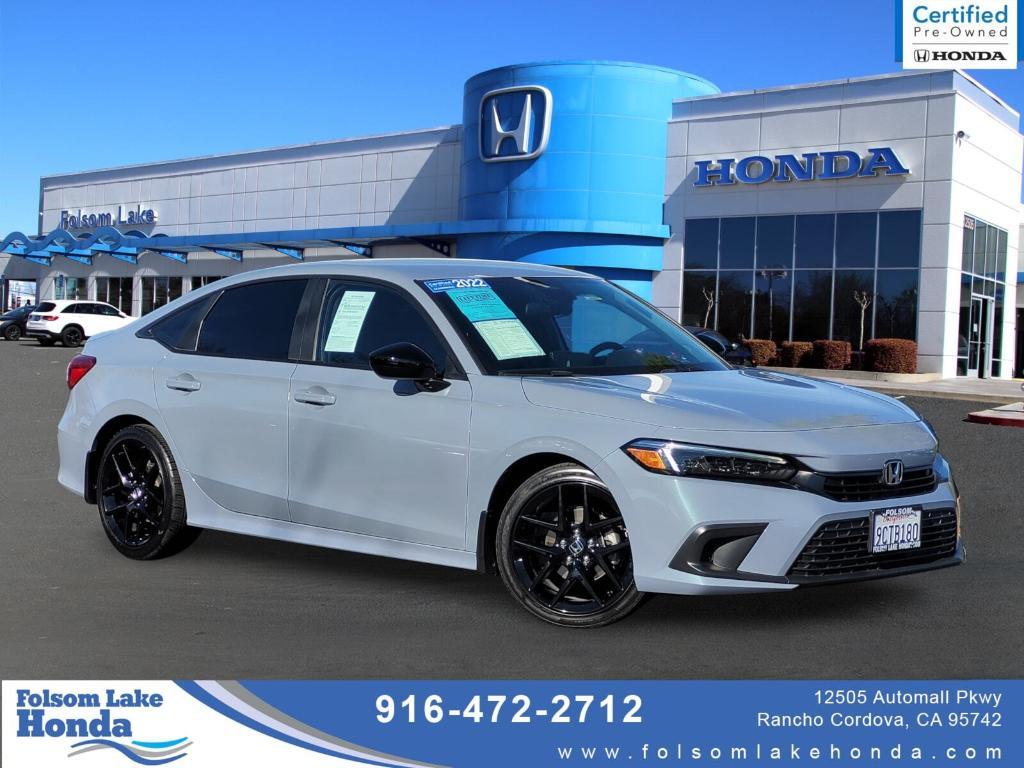 used 2022 Honda Civic car, priced at $25,561