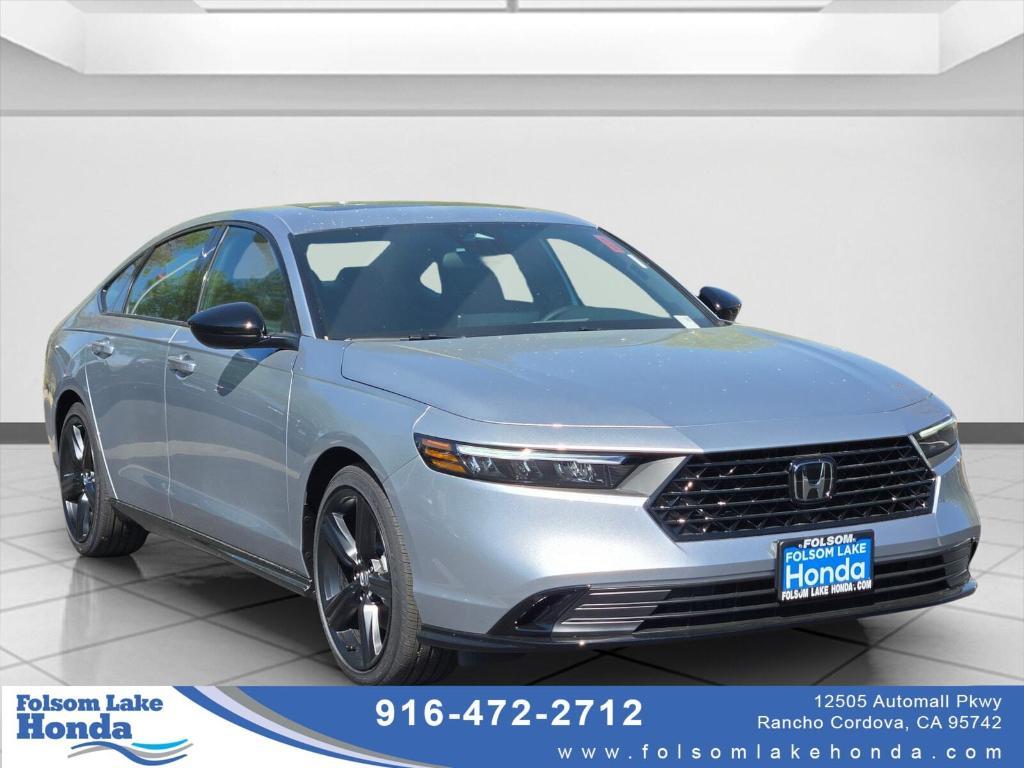 new 2025 Honda Accord Hybrid car, priced at $38,220
