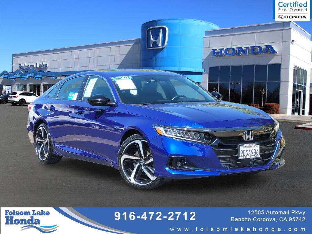 used 2022 Honda Accord car, priced at $28,659
