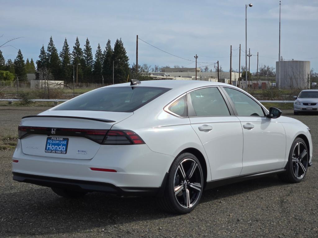 new 2025 Honda Accord Hybrid car, priced at $36,955