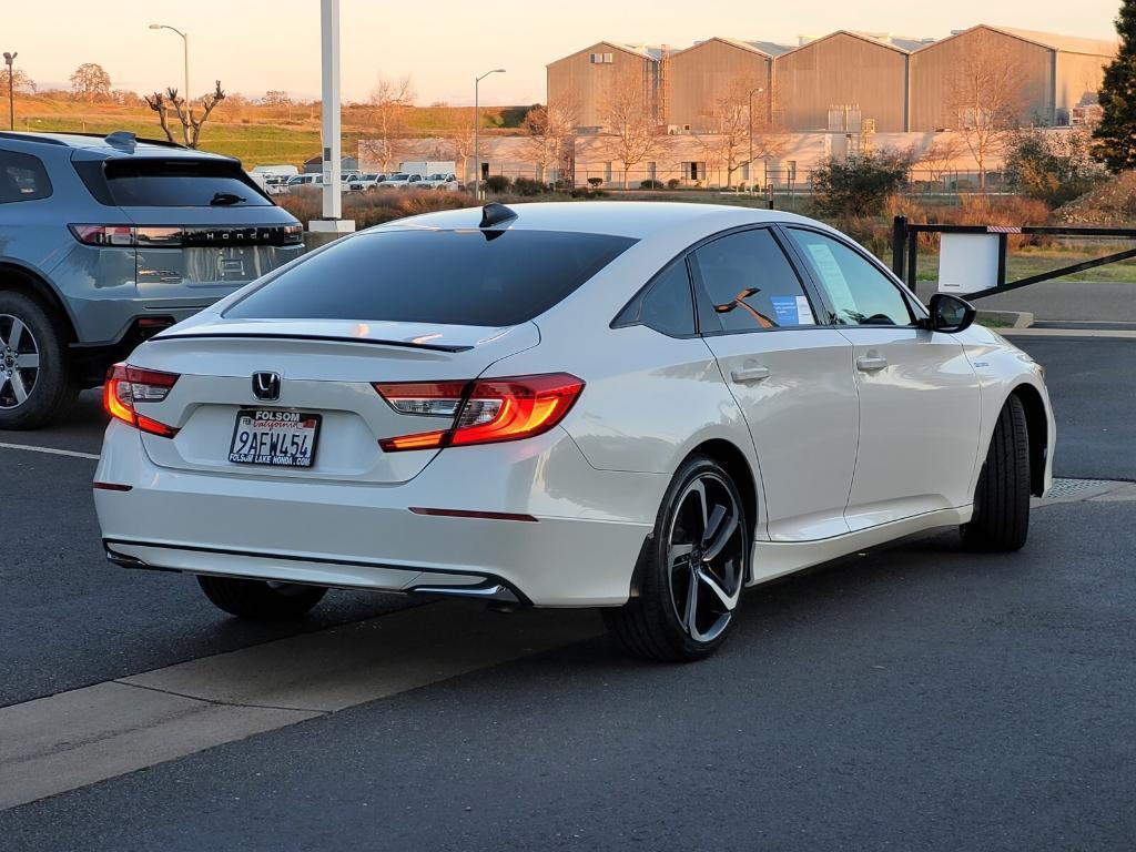 used 2022 Honda Accord Hybrid car, priced at $24,426