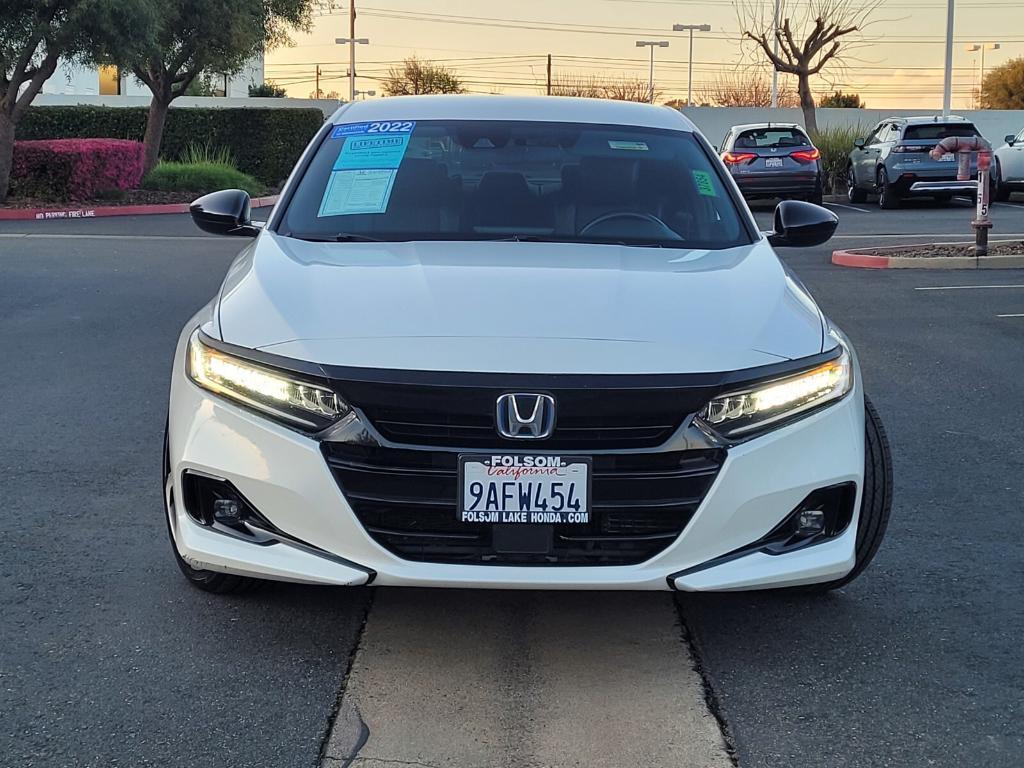 used 2022 Honda Accord Hybrid car, priced at $24,426