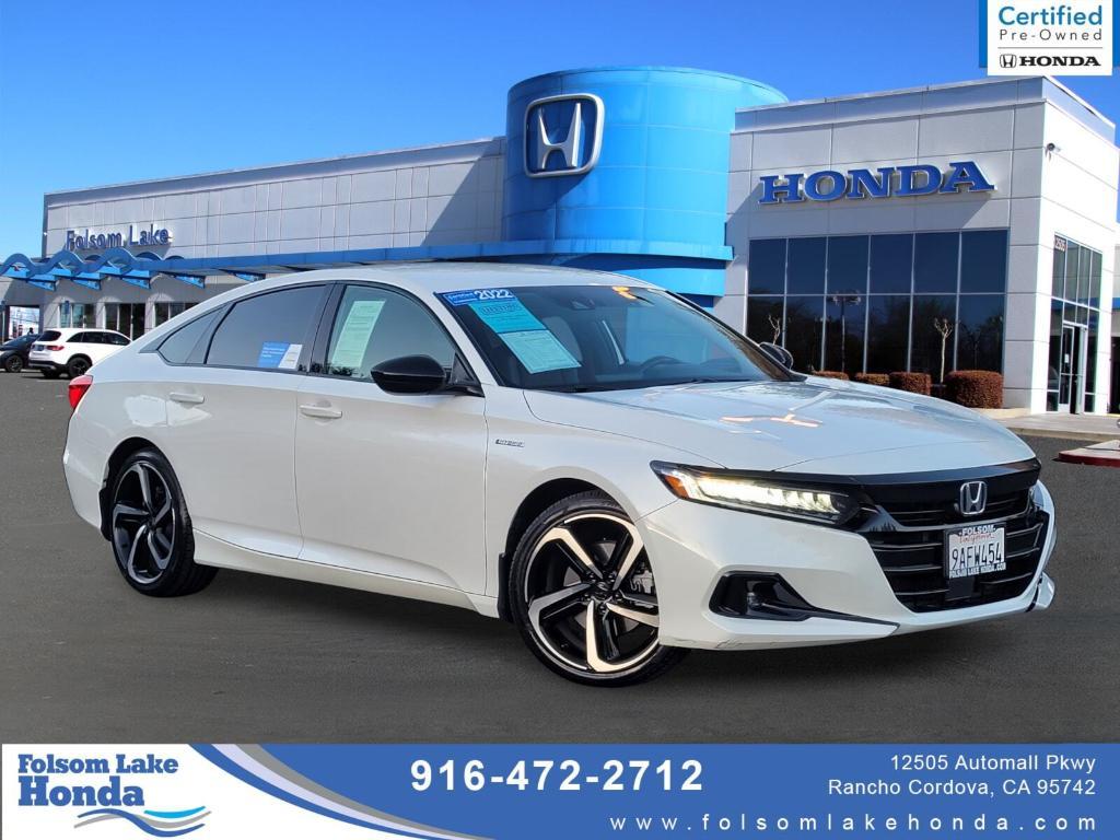 used 2022 Honda Accord Hybrid car, priced at $24,426