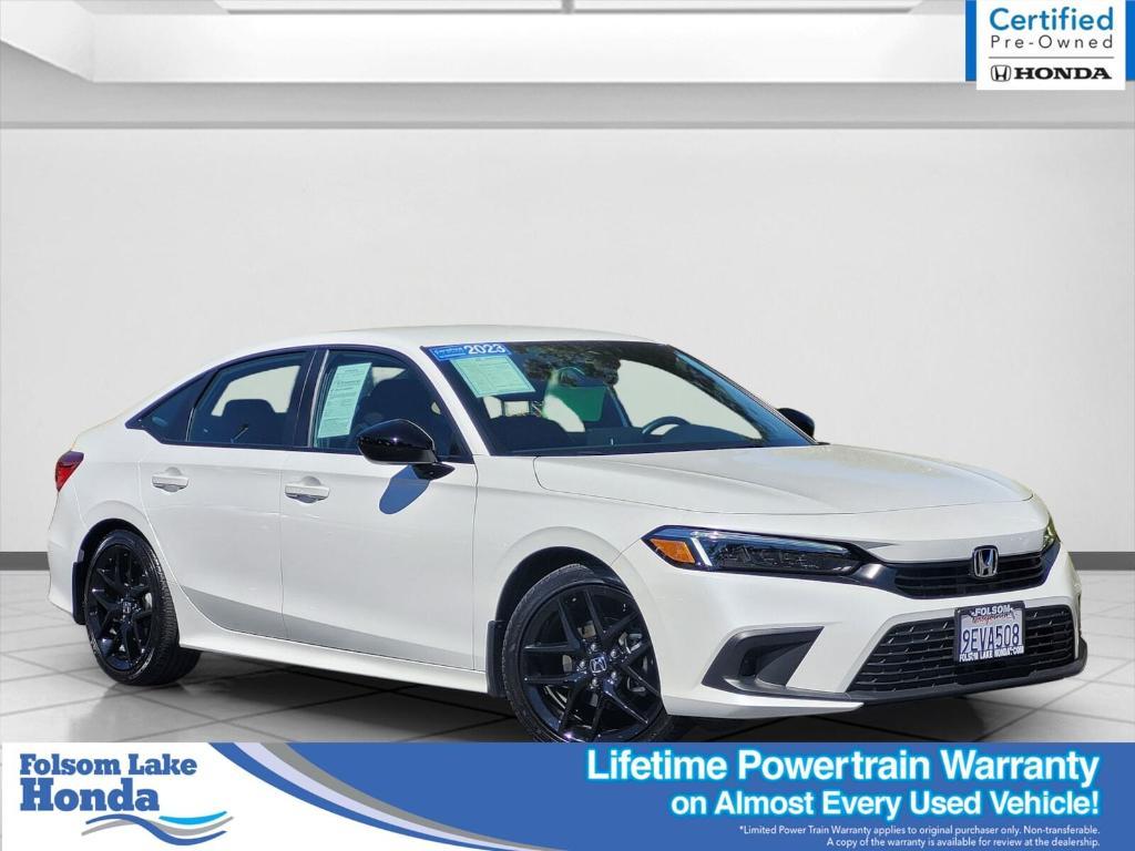 used 2023 Honda Civic car, priced at $26,898