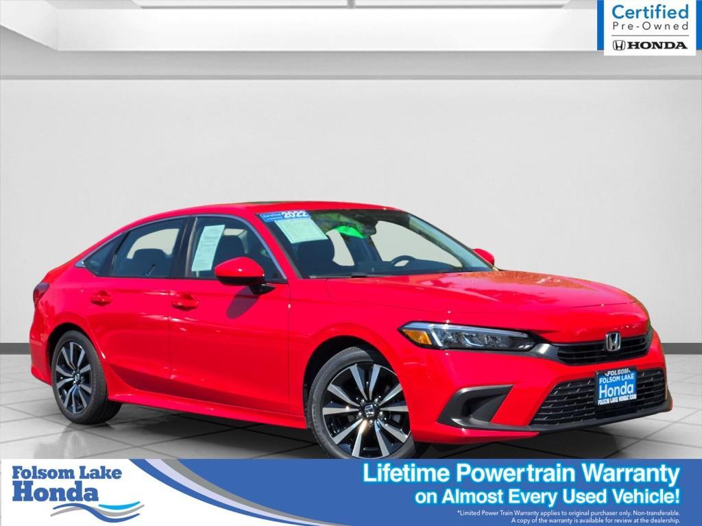 used 2022 Honda Civic car, priced at $24,674