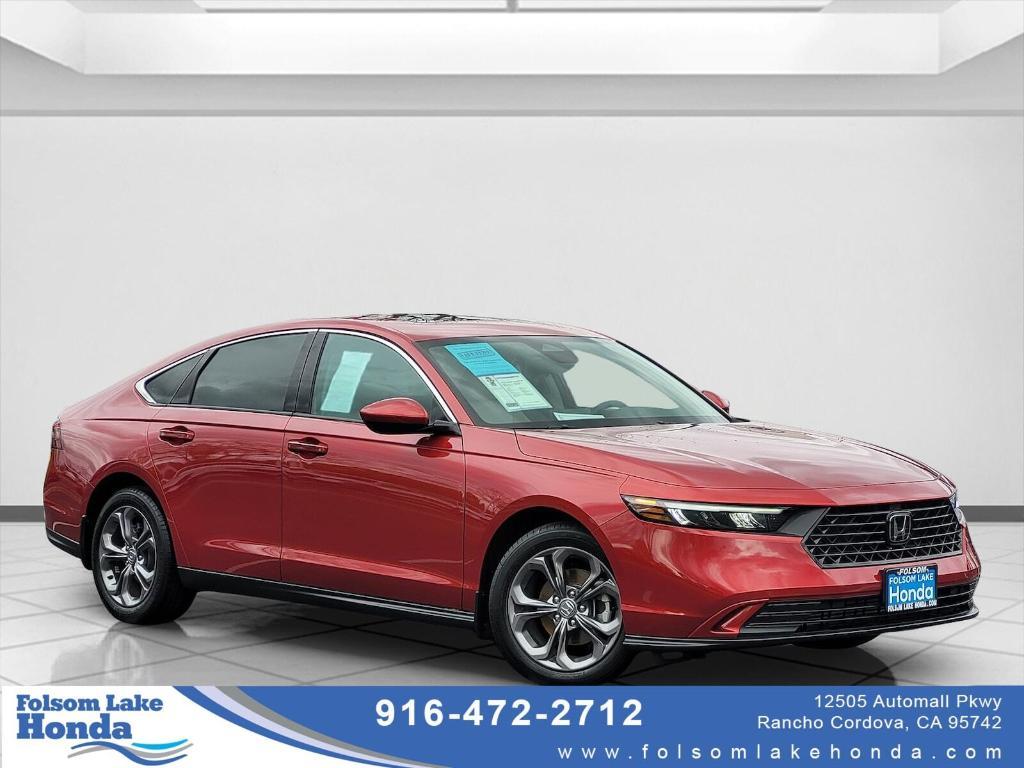 used 2024 Honda Accord car, priced at $27,521