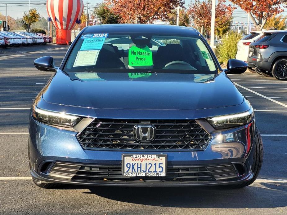 used 2024 Honda Accord car, priced at $26,869