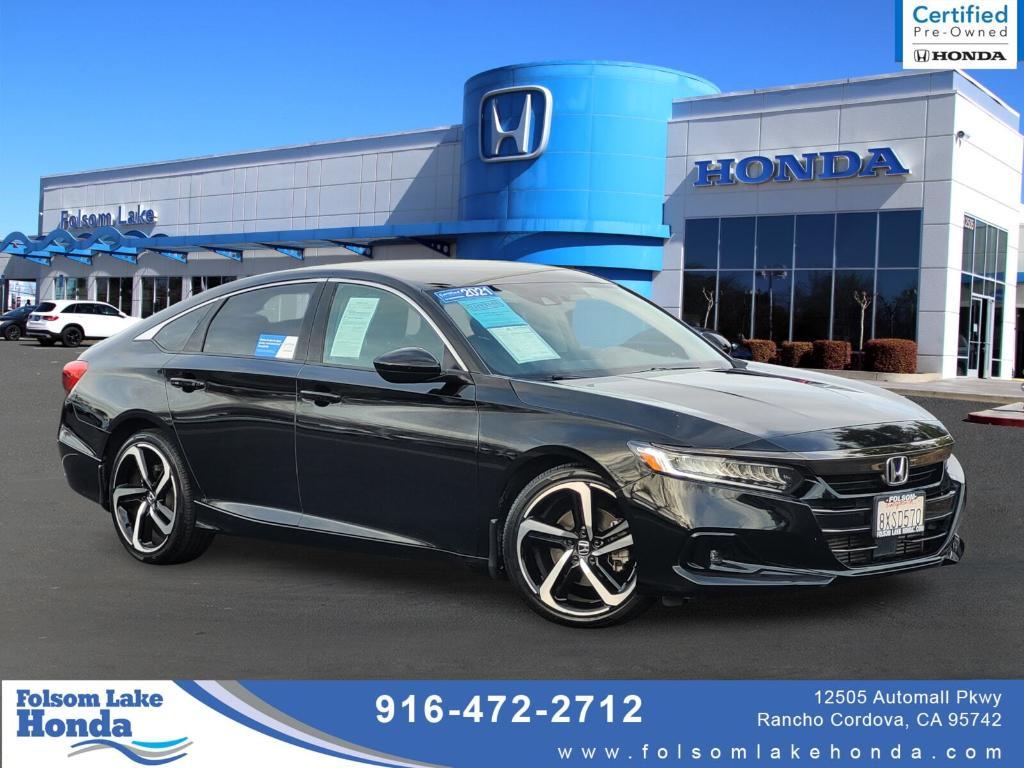 used 2021 Honda Accord car, priced at $23,862