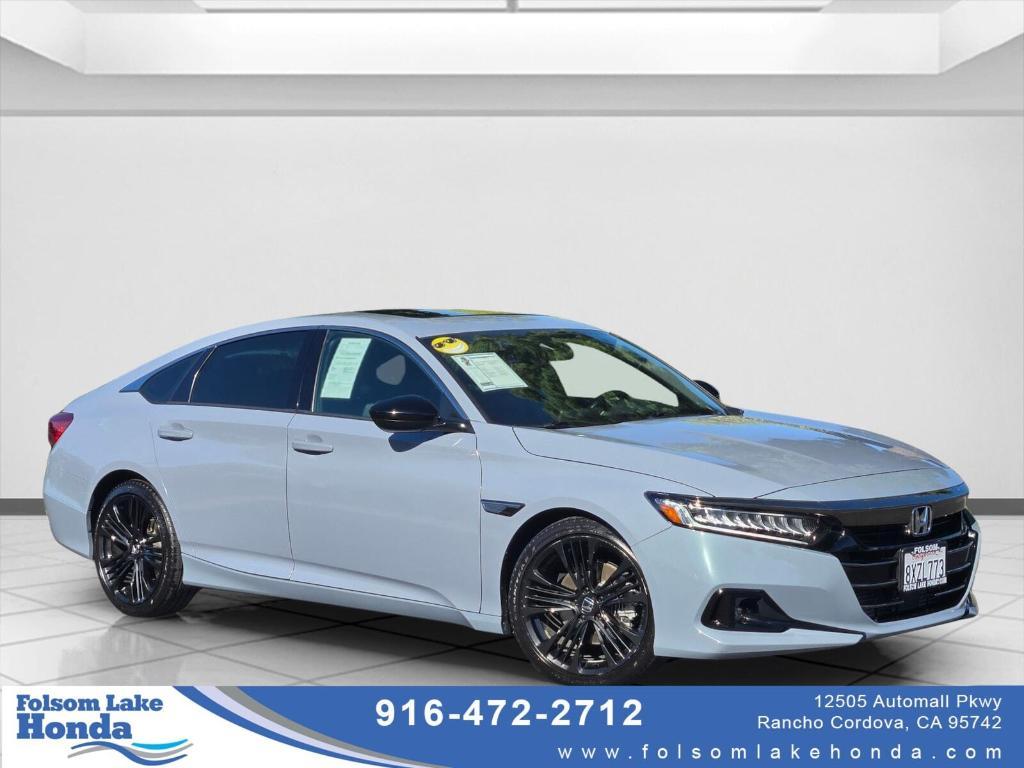 used 2021 Honda Accord car, priced at $24,188