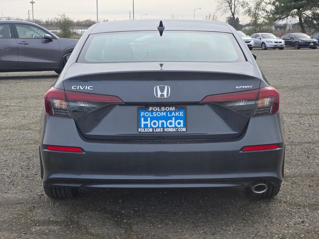 new 2025 Honda Civic car, priced at $29,095