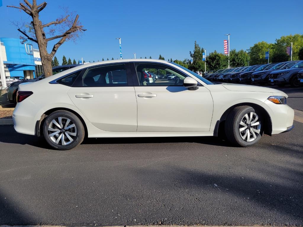 new 2025 Honda Civic car, priced at $27,550