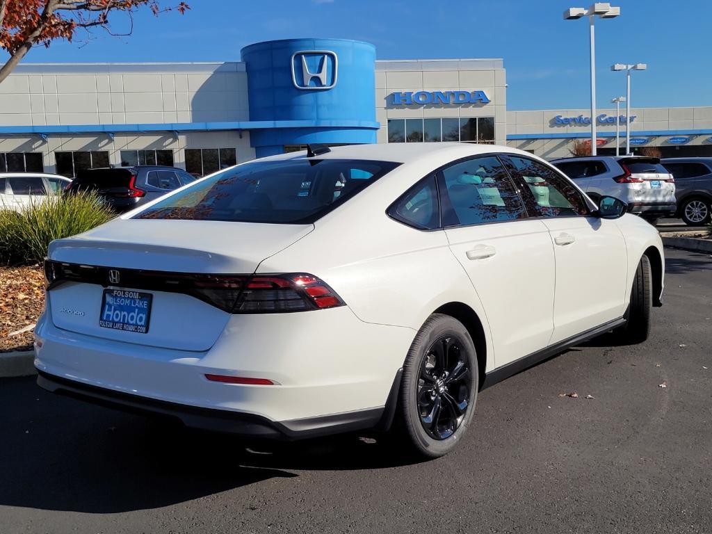 new 2025 Honda Accord car, priced at $33,805