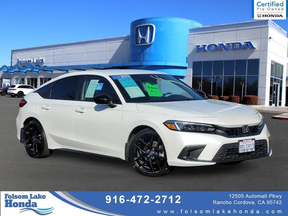 used 2022 Honda Civic car, priced at $25,778