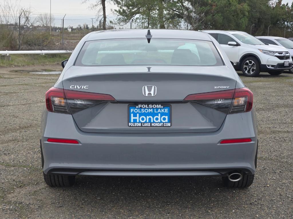 new 2025 Honda Civic car, priced at $29,550