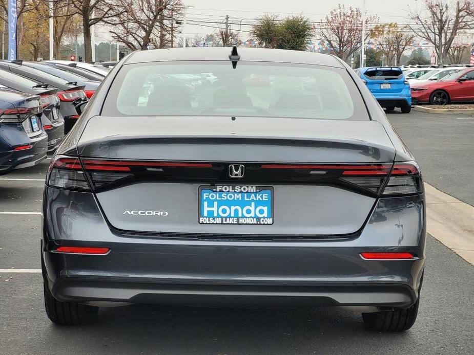 used 2025 Honda Accord car, priced at $27,997