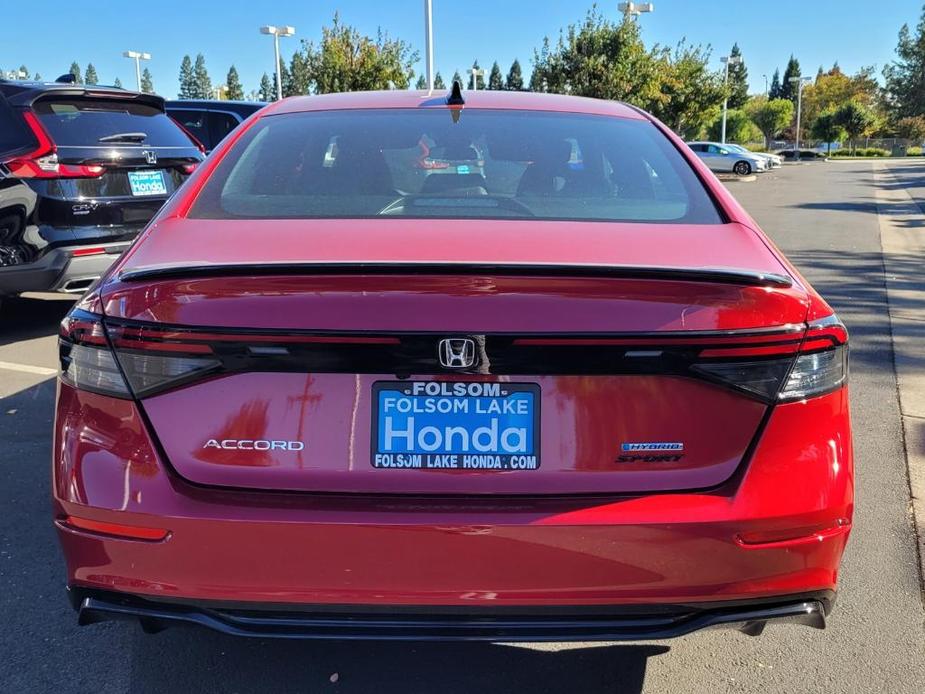 new 2025 Honda Accord Hybrid car, priced at $38,220